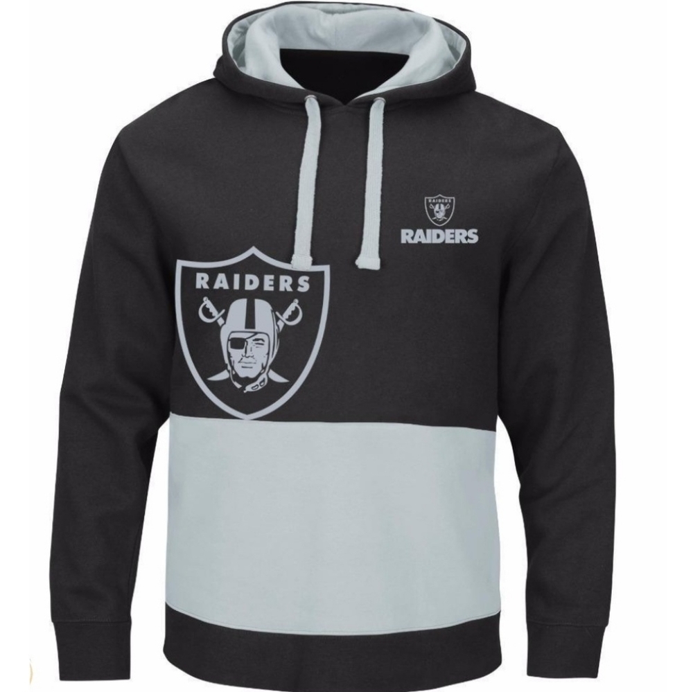 New With Tags! Raiders Coin Toss Pullover Hoodie